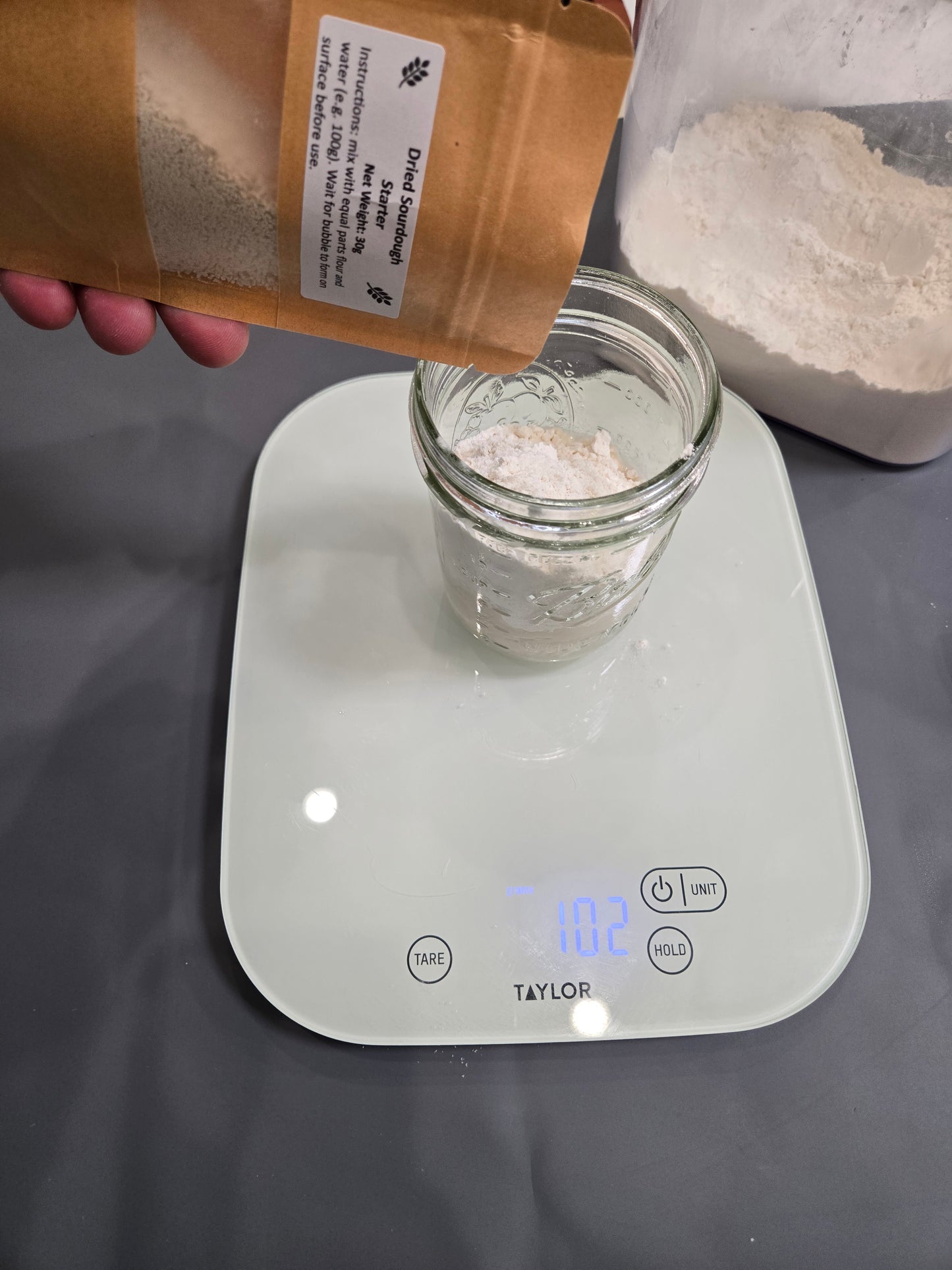 Dried Sourdough Starter