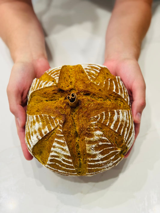 Organic Pumpkin Sourdough Round